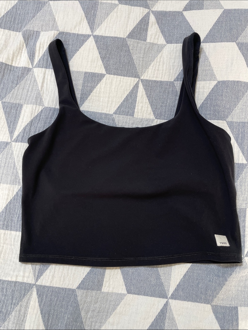 Vuori Daily Tank Black Medium